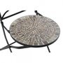 Voir la diapositive 2 : MARKET24 Chaise de jardin DKD Home Decor Céramique Noir Forge (42 x 50 x 90 cm)