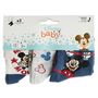 Voir la diapositive 2 : MICKEY Lot de 3 paires de chaussettes bébé garçon