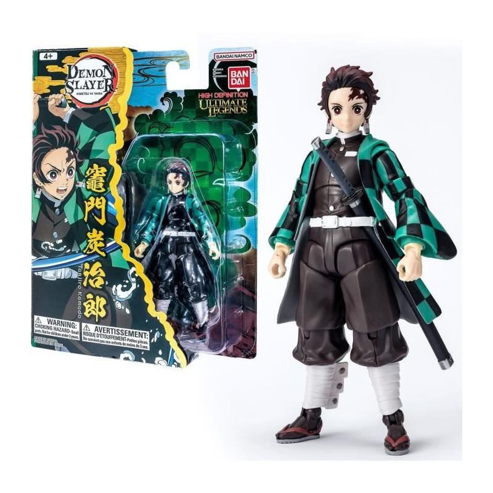 BANDAI BANDAI - Ultimate Legends HD - Figurine d'action Demon Slayer 12 cm - Tanjiro Kamado - VE88961