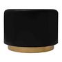 Voir la diapositive 1 : Paris Prix Tabouret Rond Design  Artisse  51cm Noir