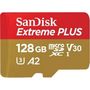 Voir la diapositive 2 : SANDISK Carte Micro SD 128GO microSD Extreme Plus  + Adaptateur