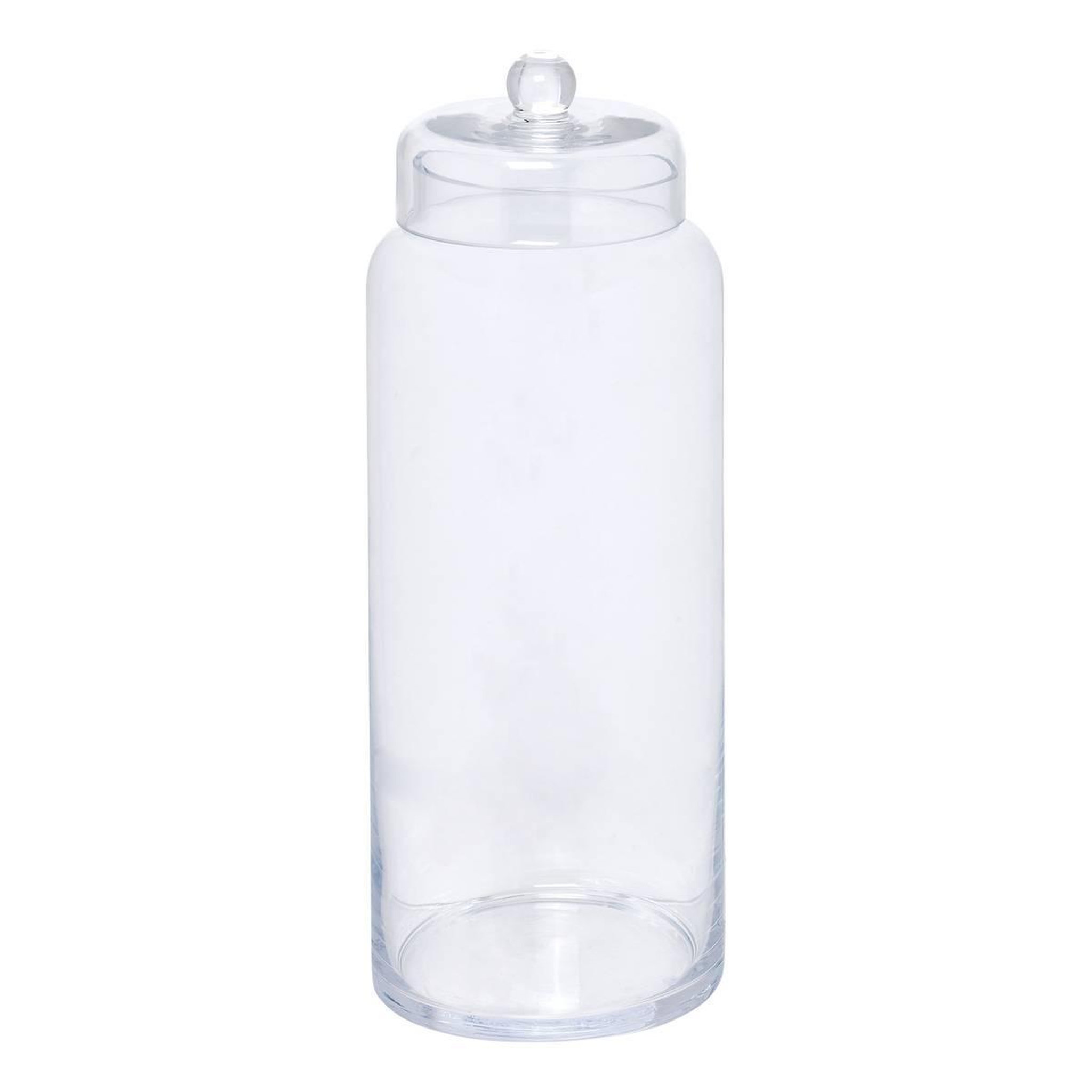 FIVE Bonbonnière en verre  ambroisia  35cm transparent
