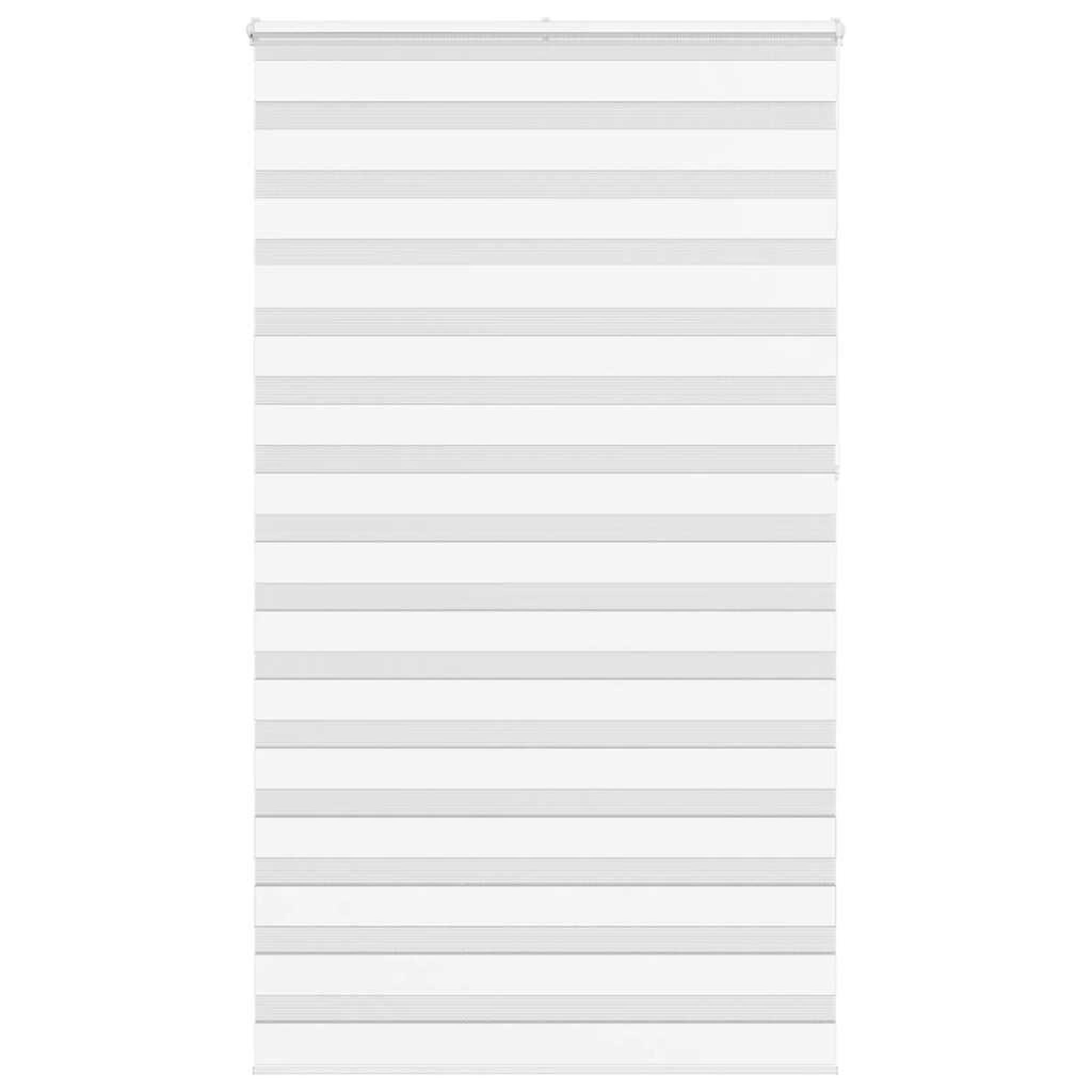 VIDAXL Store zebre blanc 135x230 cm largeur du tissu 130,9cm polyester