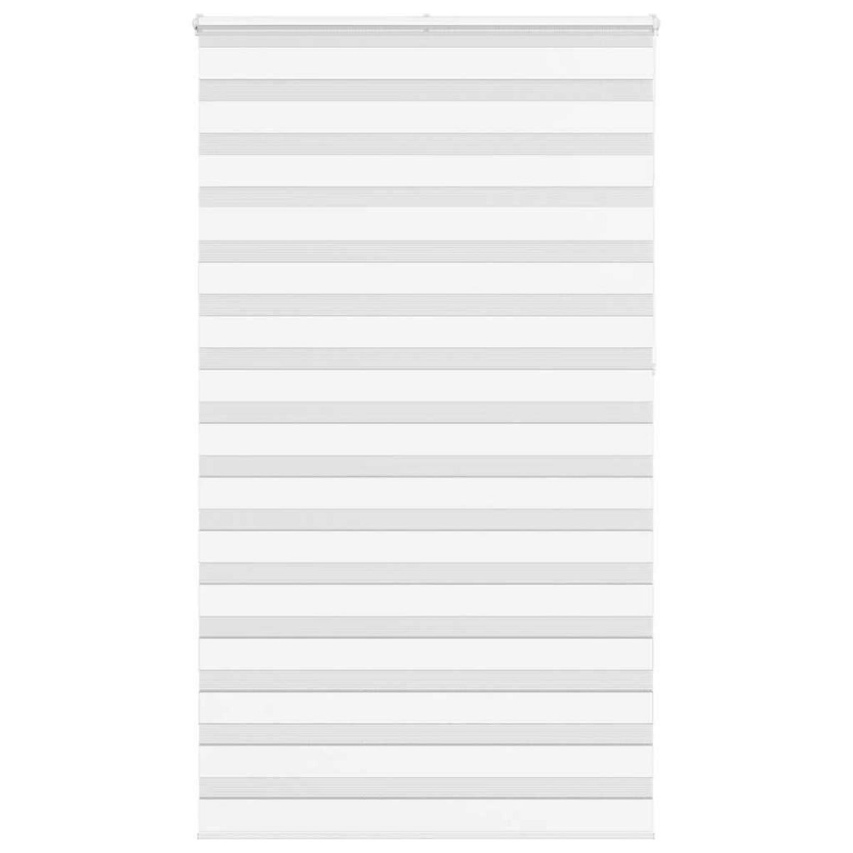 VIDAXL Store zebre blanc 135x230 cm largeur du tissu 130,9cm polyester