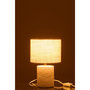 Voir la diapositive 3 : Paris Prix Lampe à Poser en Céramique  Felicia  28cm Blanc