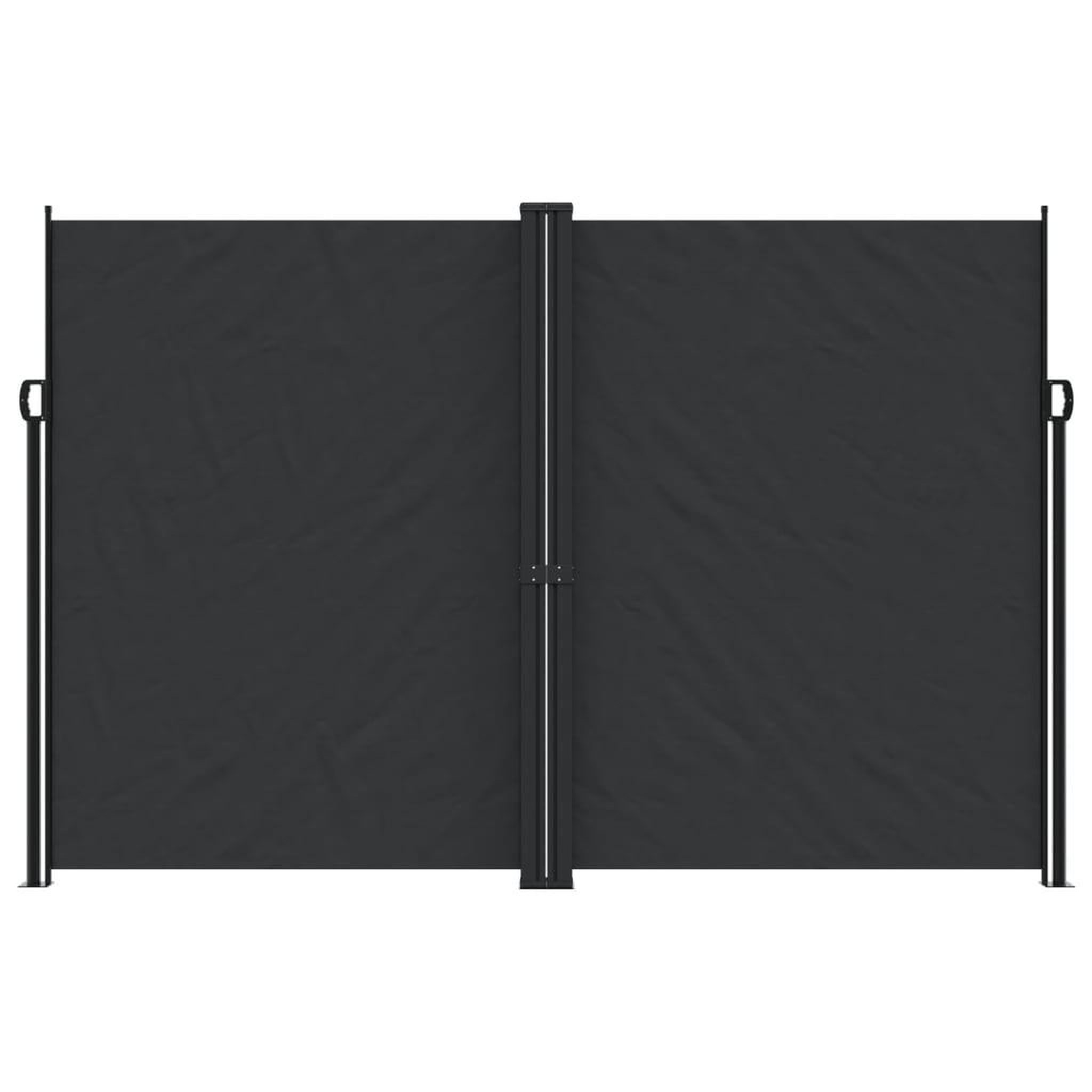 Voir la diapositive 3 : VIDAXL Auvent lateral retractable noir 220x1000 cm