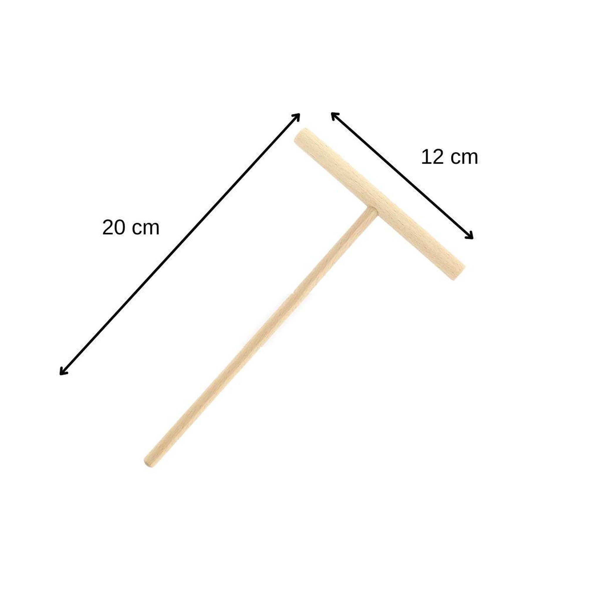 Voir la diapositive 3 : Fackelmann Râteau à crêpes 20 cm fackelmann wood edition