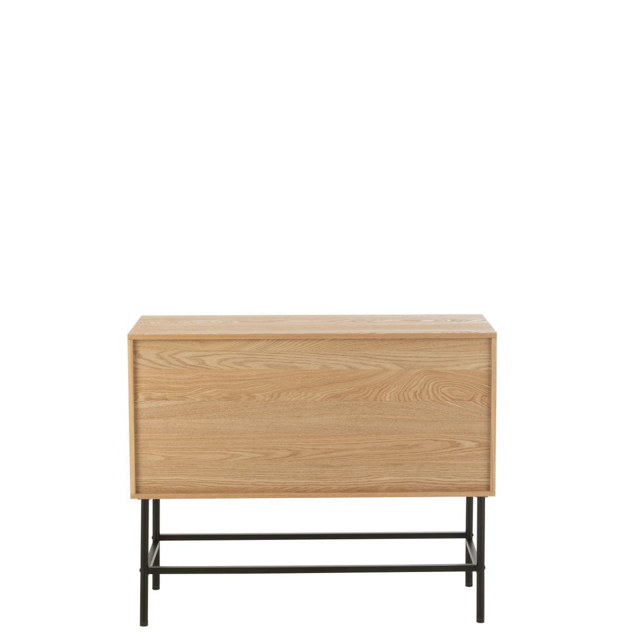 Voir la diapositive 5 : J-LINE Buffet cannage  kory  110cm naturel