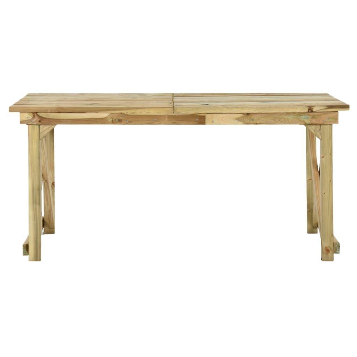 VIDAXL Table de jardin 160x79x75 cm Bois