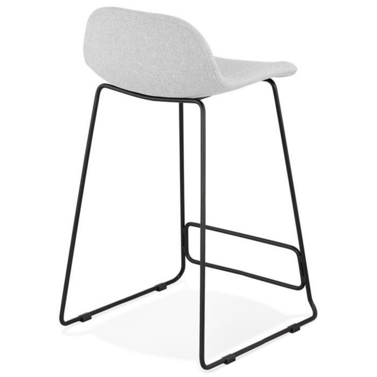 Paris Prix Tabouret de Bar Design  Sochi  85cm Gris & Noir