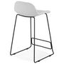 Voir la diapositive 4 : Paris Prix Tabouret de Bar Design  Sochi  85cm Gris & Noir