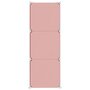 Voir la diapositive 4 : VIDAXL Armoire de rangement pour enfants avec 6 cubes Rose PP