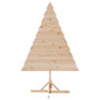 Voir la diapositive 3 : VIDAXL Arbre de Noël en bois pour décoration 180 cm bois massif