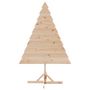 Voir la diapositive 3 : VIDAXL Arbre de Noël en bois pour décoration 180 cm bois massif