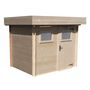Voir la diapositive 2 : Abri de jardin bois MIKKI / 4.79m²