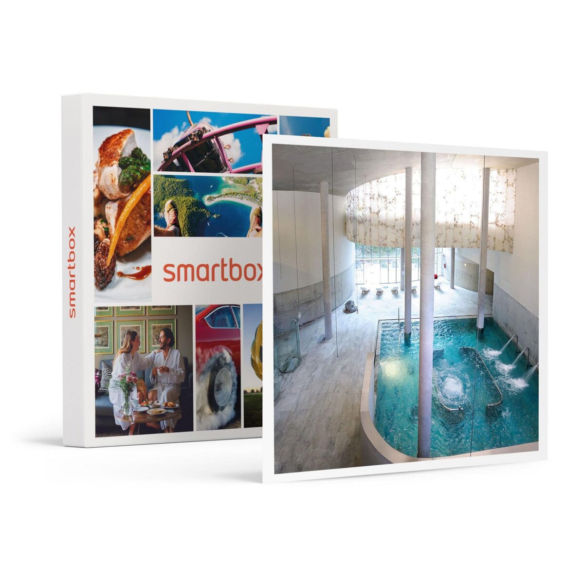 Smartbox Détente au nord de l'Espagne : parcours hydrothermal et repas pour 2 en hôtel 4* - Coffret Cadeau Bien-être