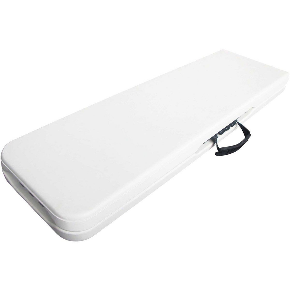 Habitat et Jardin Banc pliant  Foldy  - 183 x 28 x 43 cm - Blanc