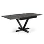 Voir la diapositive 5 : Paris Prix Table à Manger Extensible  Shoreditch  90-180cm Gris