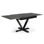Voir la diapositive 5 : Paris Prix Table à Manger Extensible  Shoreditch  90-180cm Gris