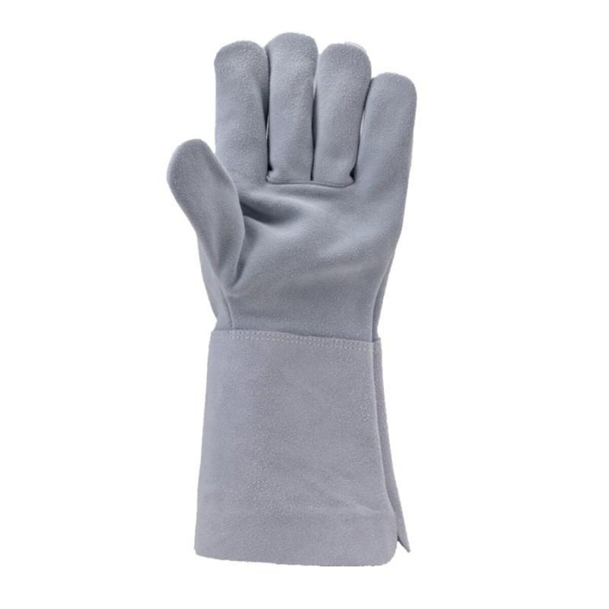 NOTRE SELECTION Gants de protection soudeur croûte vachette manchette 15cm gris T10 MO2514