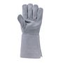 Voir la diapositive 3 : NOTRE SELECTION Gants de protection soudeur croûte vachette manchette 15cm gris T10 MO2514