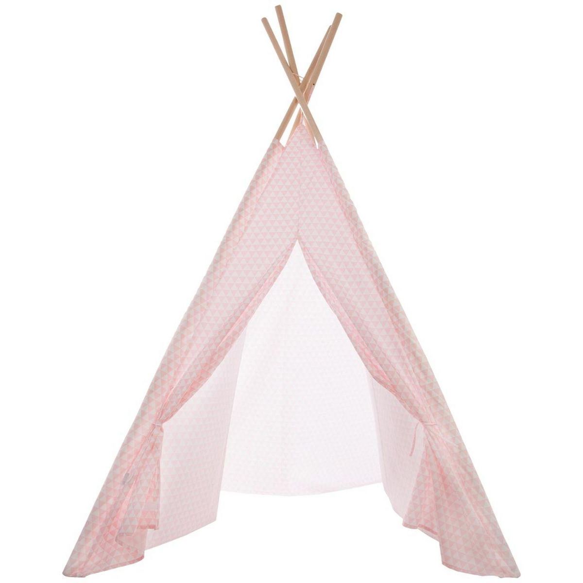 ATMOSPHERA FOR KIDS Tipi d'intérieur enfant motifs triangles hauteur 160 cm