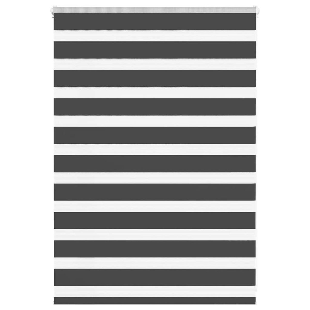 VIDAXL Store zebre noir 105x100 cm largeur du tissu 100,9 cm polyester