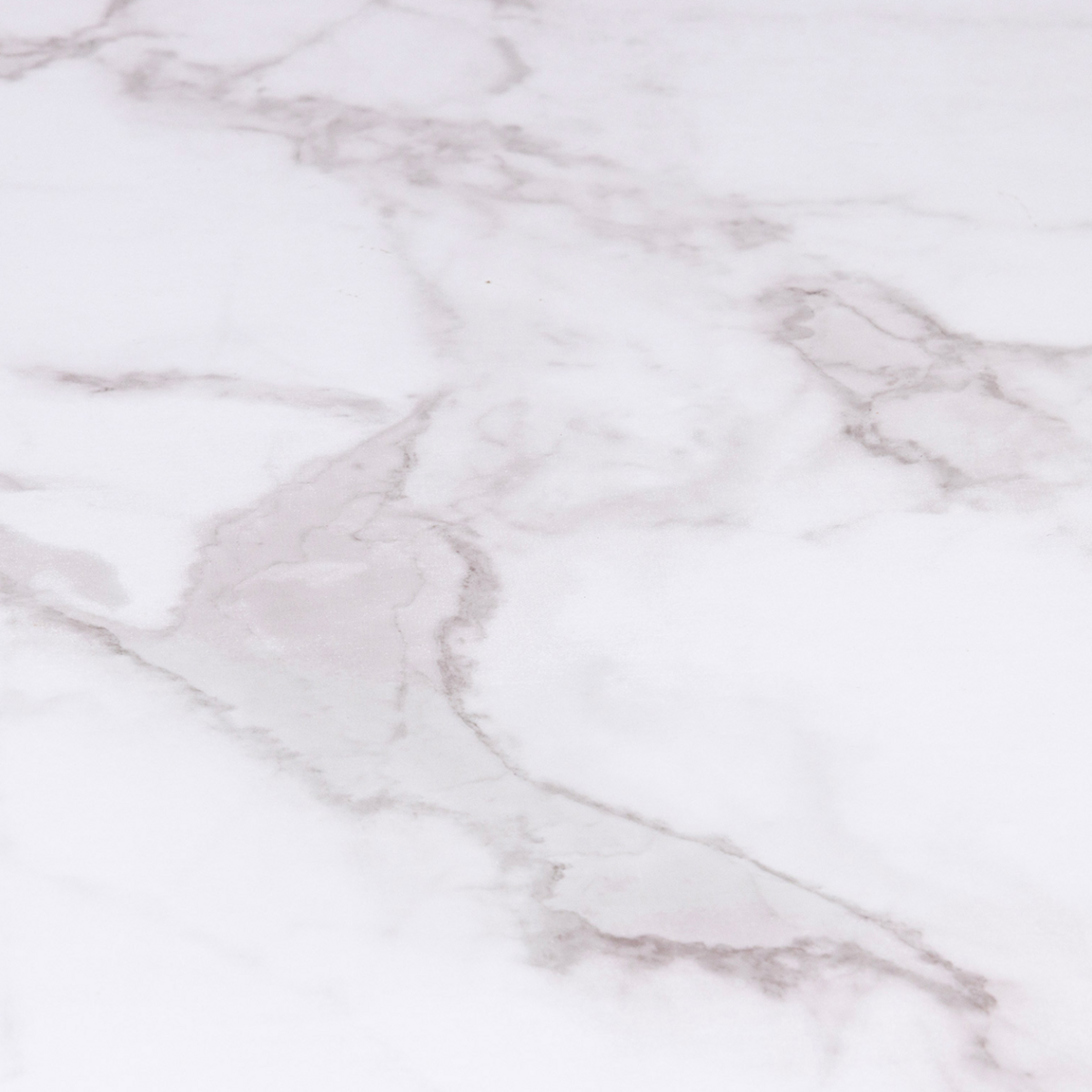 ID MARKET Ilot central IVO 120 cm bois noir avec plan de travail effet marbre ALASKA