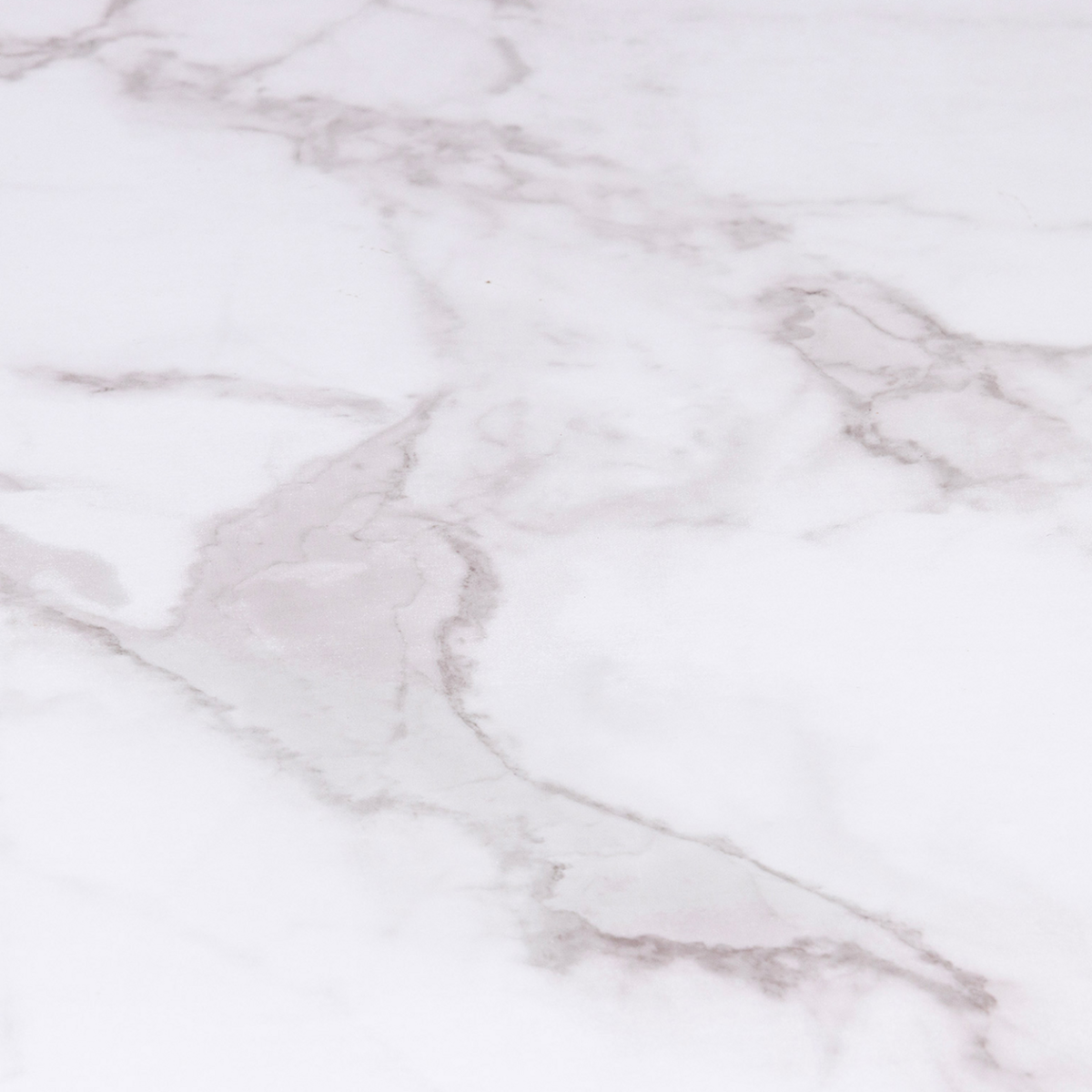 ID MARKET Ilot central IVO 120 cm bois noir avec plan de travail effet marbre ALASKA