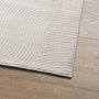Voir la diapositive 4 : VIDAXL Tapis IZA poils courts style scandinave creme 160x230 cm
