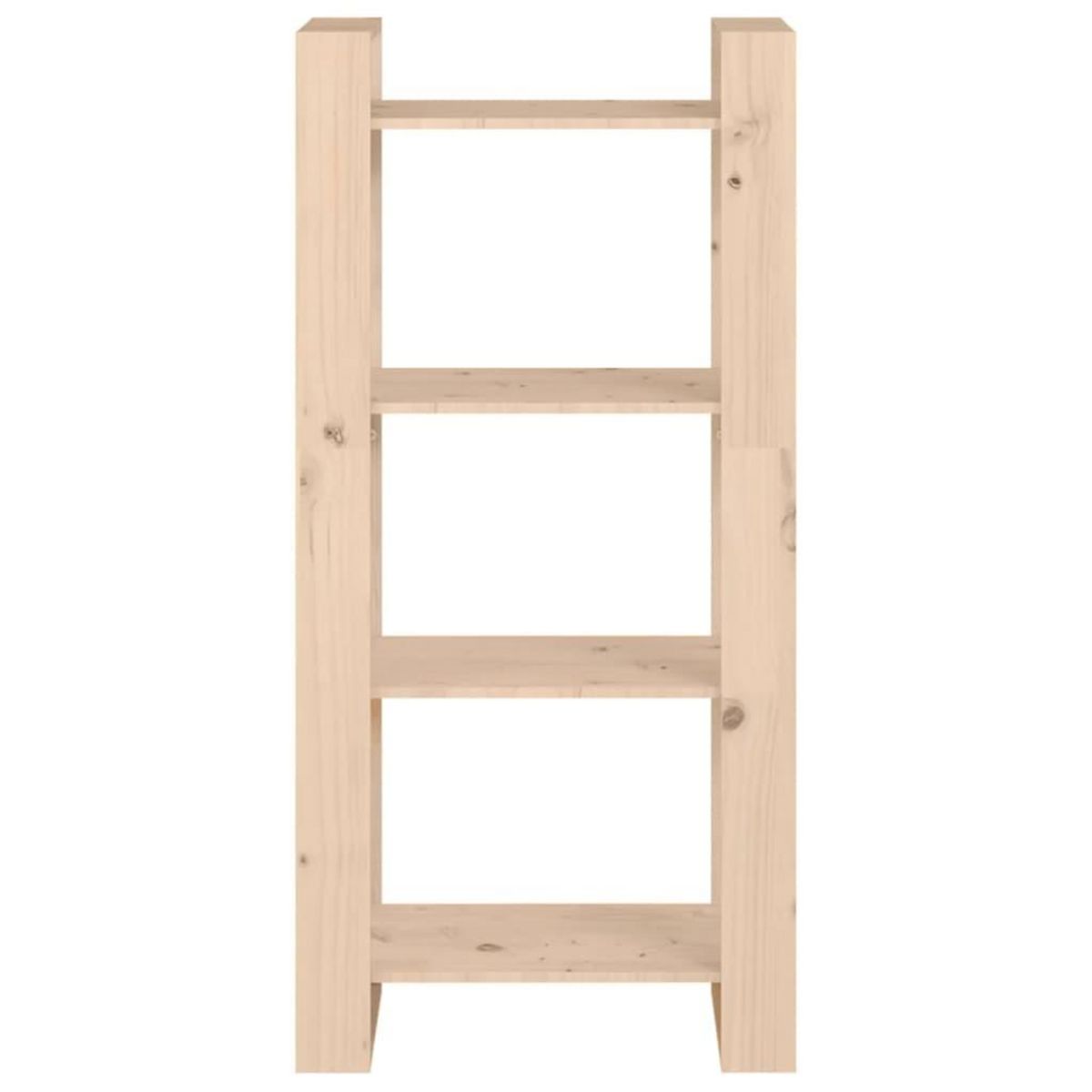 VIDAXL Bibliotheque/Separateur de piece 60x35x125 cm Bois massif