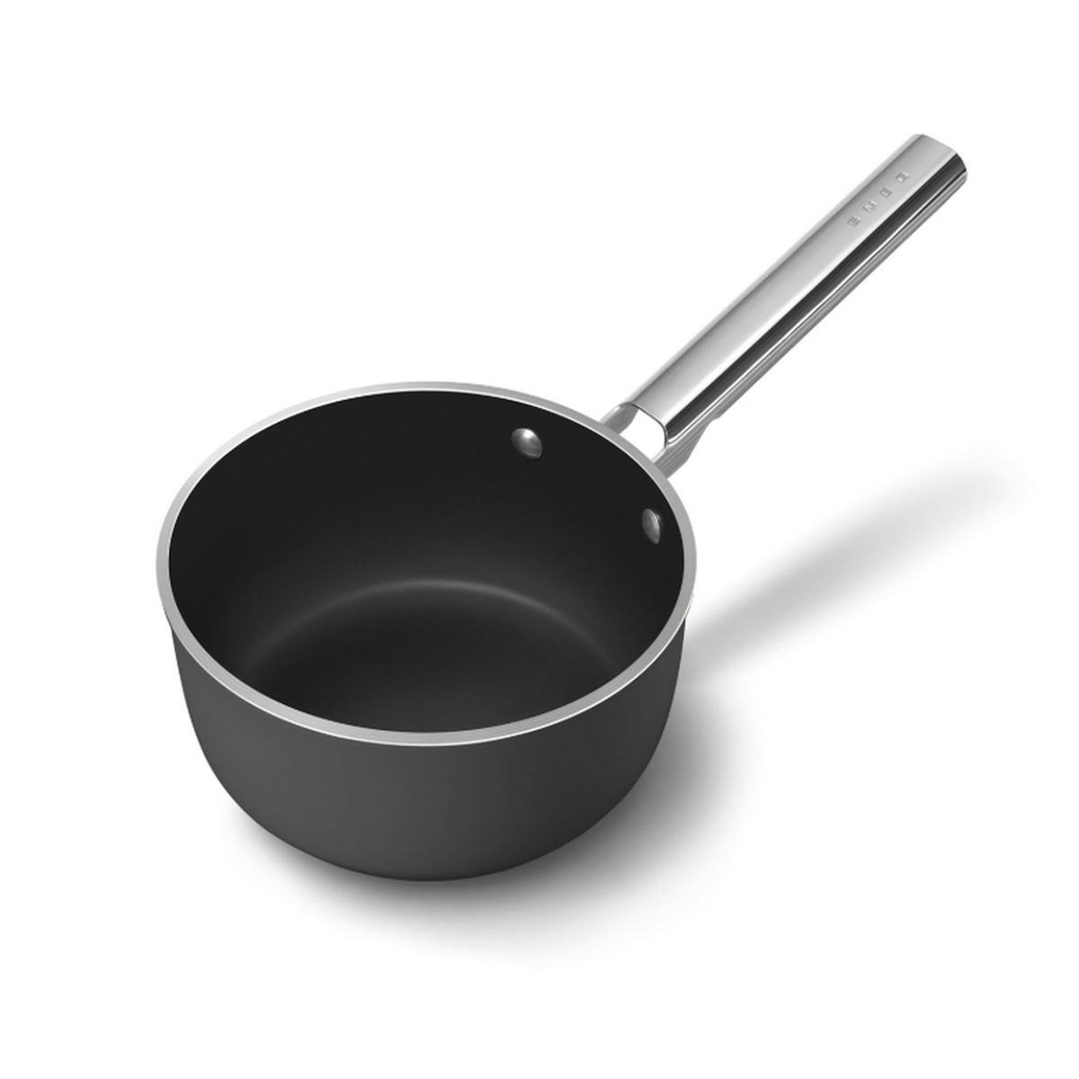 SMEG Casserole noir mat 20cm + couvercle - SPF2012BLM