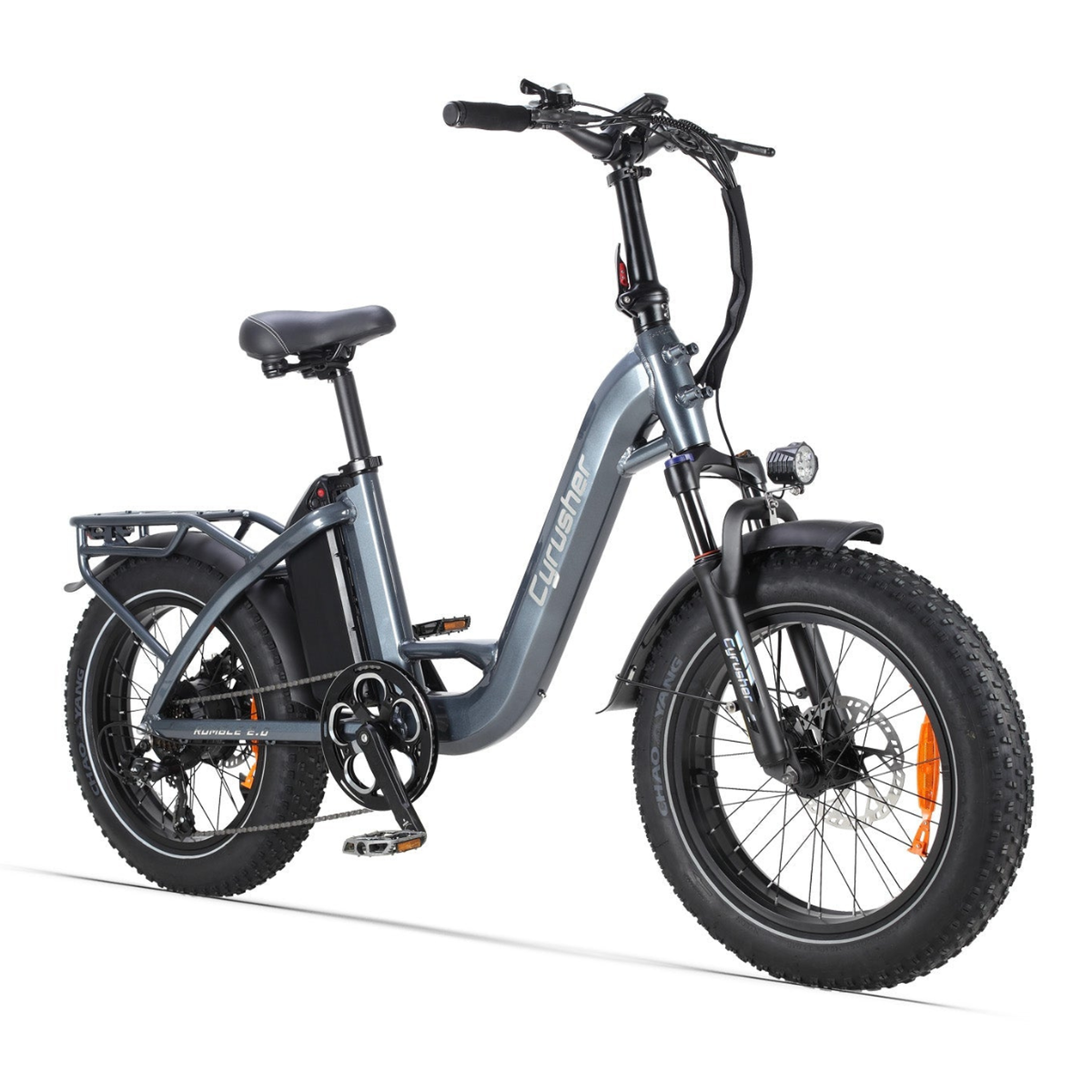 Voir la diapositive 2 : CYRUSHER Vélo électrique urbain Cyrusher Rumble 2.0