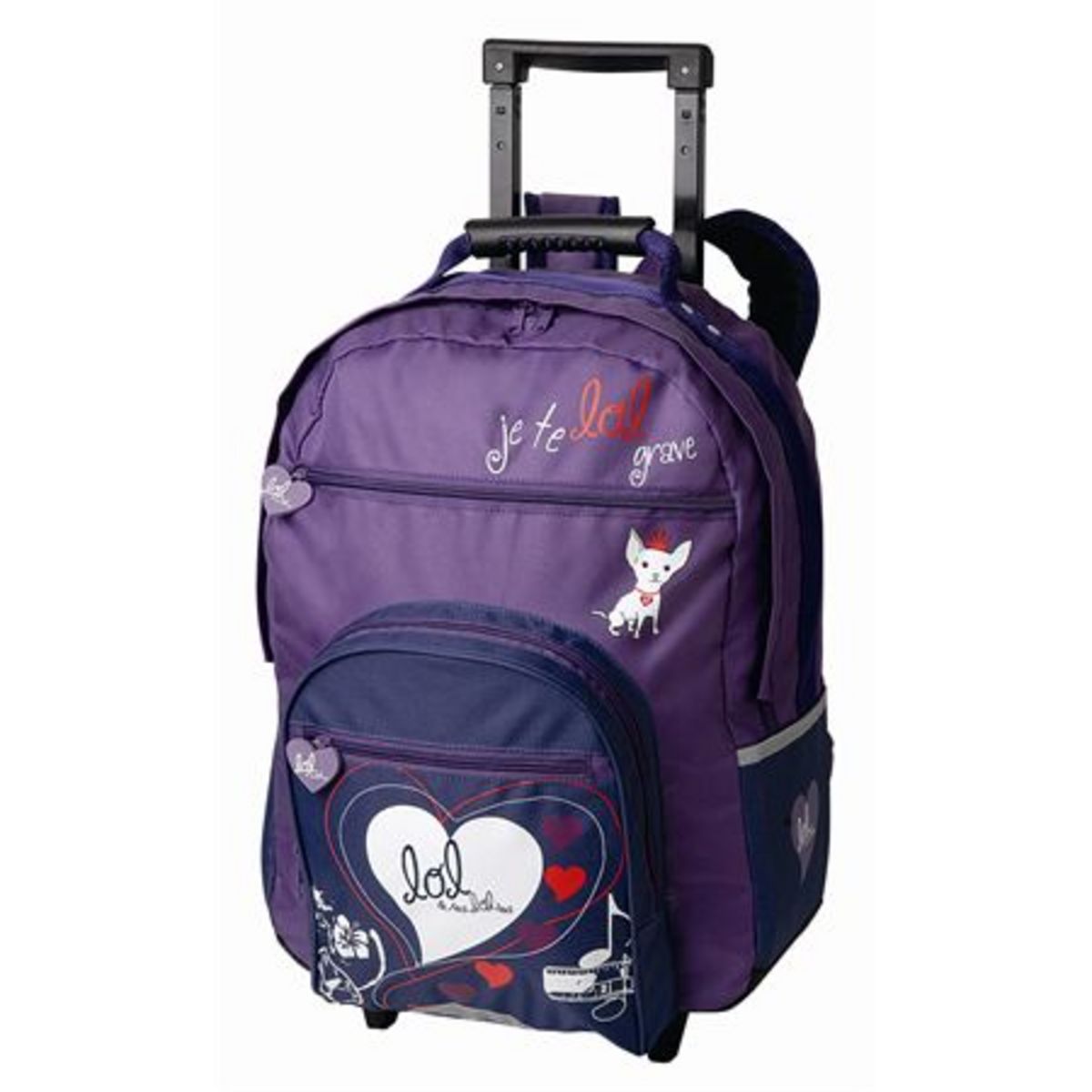 Sac à dos Lol à roulettes
