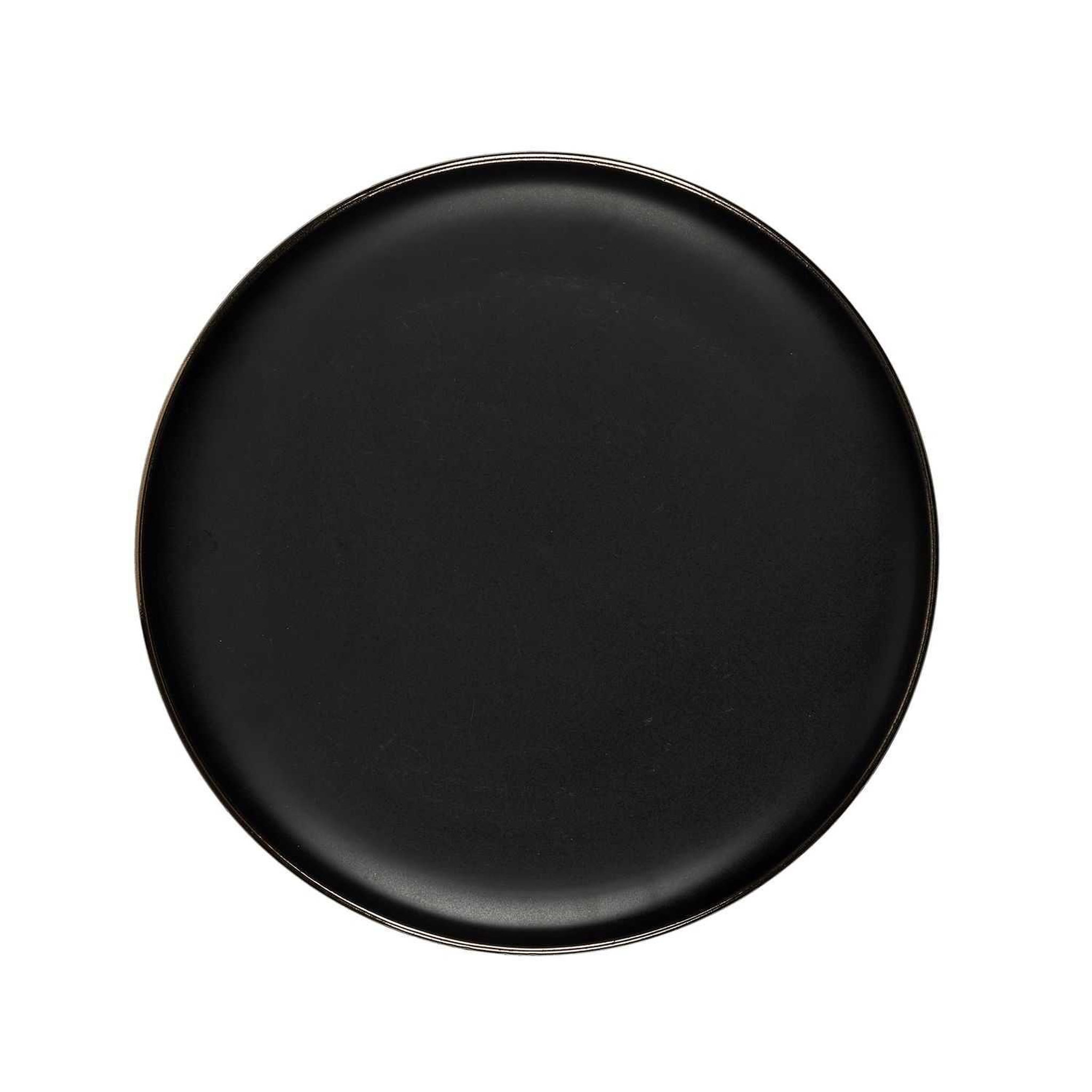 Voir la diapositive 1 : TOILINUX Lot 18 assiettes de service gamme Moscou - Noir