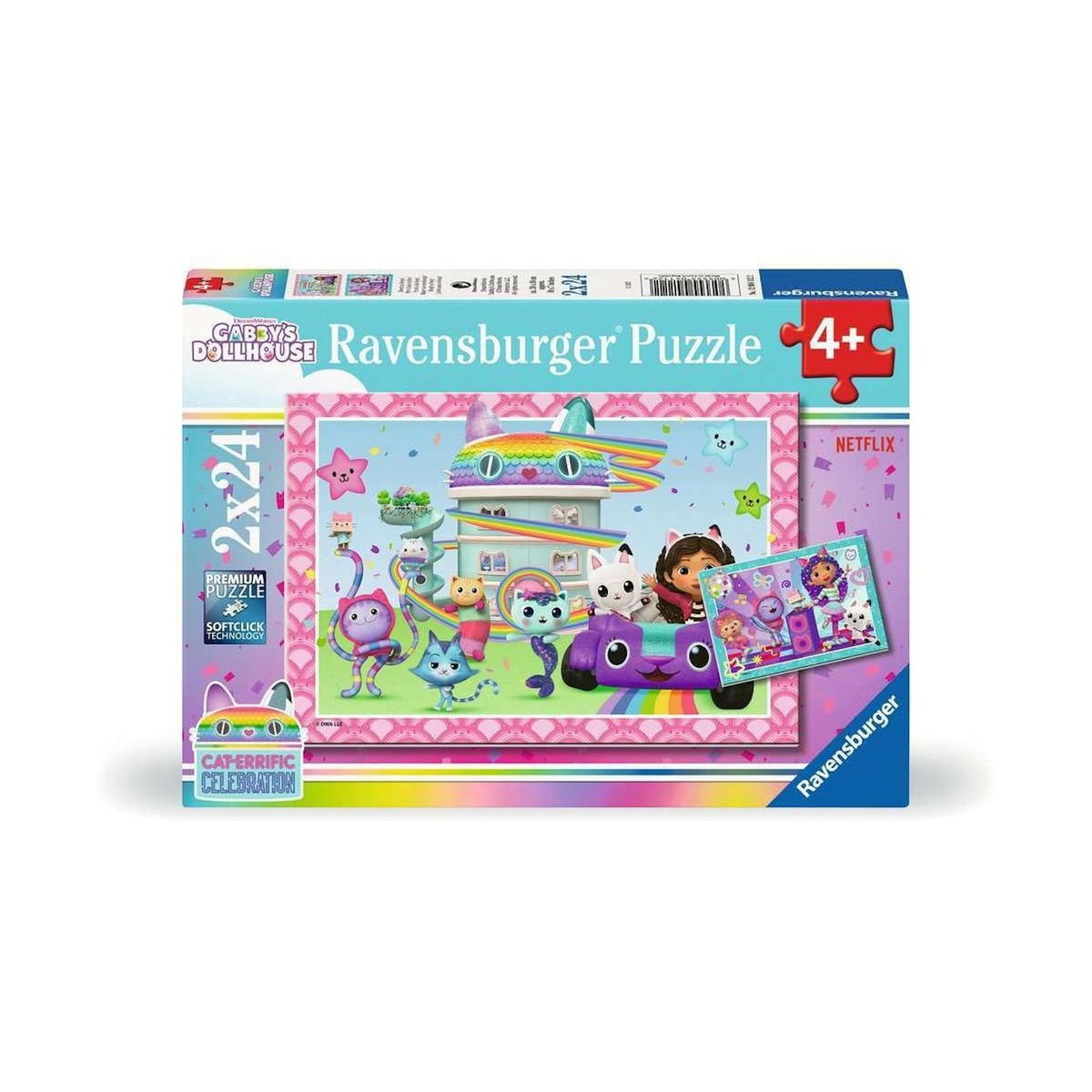 RAVENSBURGER 2x24p - Gabby's Doll house