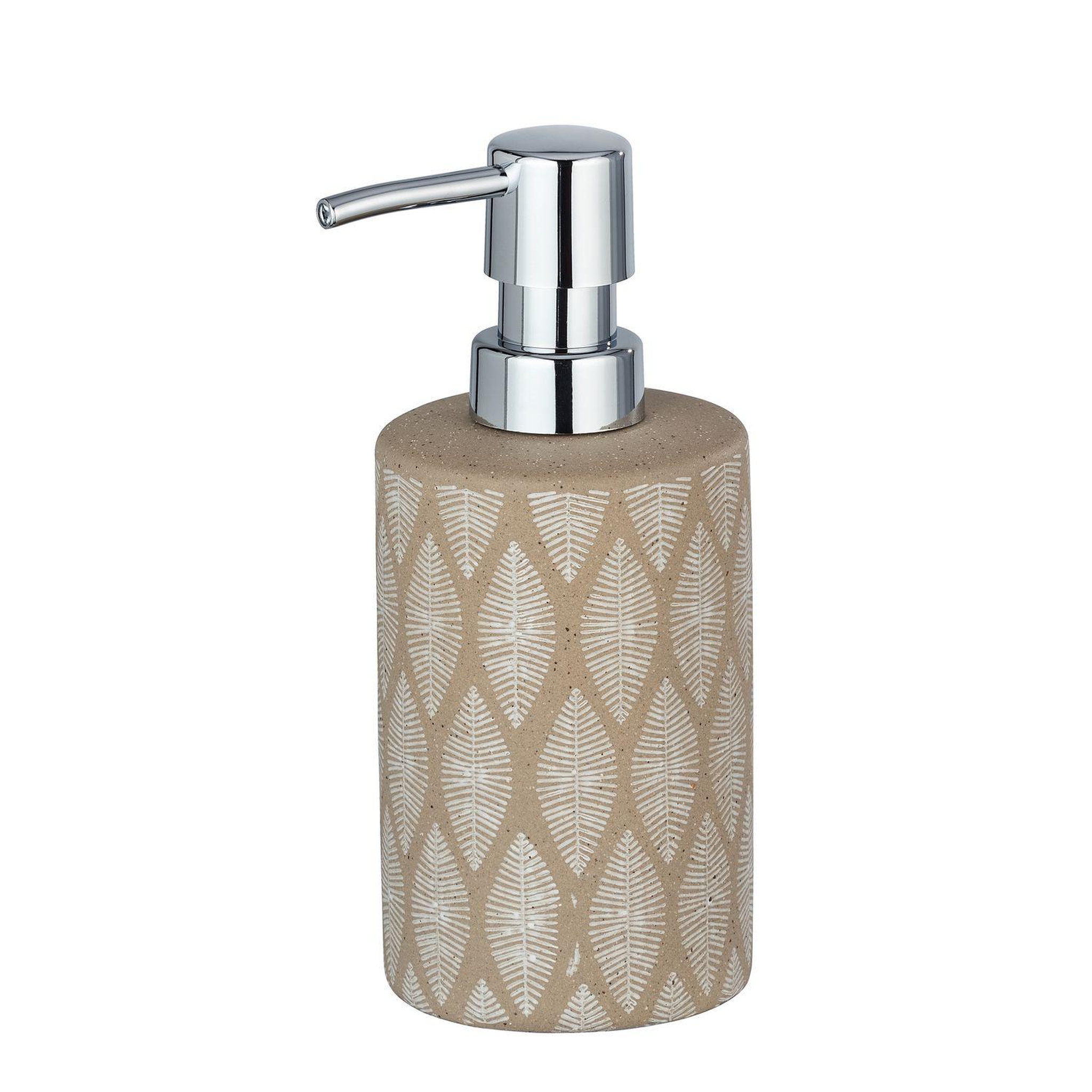 Wenko Distributeur de savon design tupian. Coloris disponibles : Gris