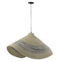 Voir la diapositive 1 : Paris Prix Suspension en Jonc de Mer  Galene  100cm Naturel & Bleu