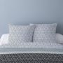 Voir la diapositive 2 : Dourev Housse de couette 240x220 AVI NOIR + 2 taies 100% coton