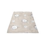 SOLEIL D'OCRE Couverture polaire microfibre imprimée ESPRIT DE FAMILLE, par Soleil d'ocre. Coloris disponibles : Marron