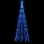 VIDAXL Sapin de Noël avec piquet Bleu 310 LED 300 cm
