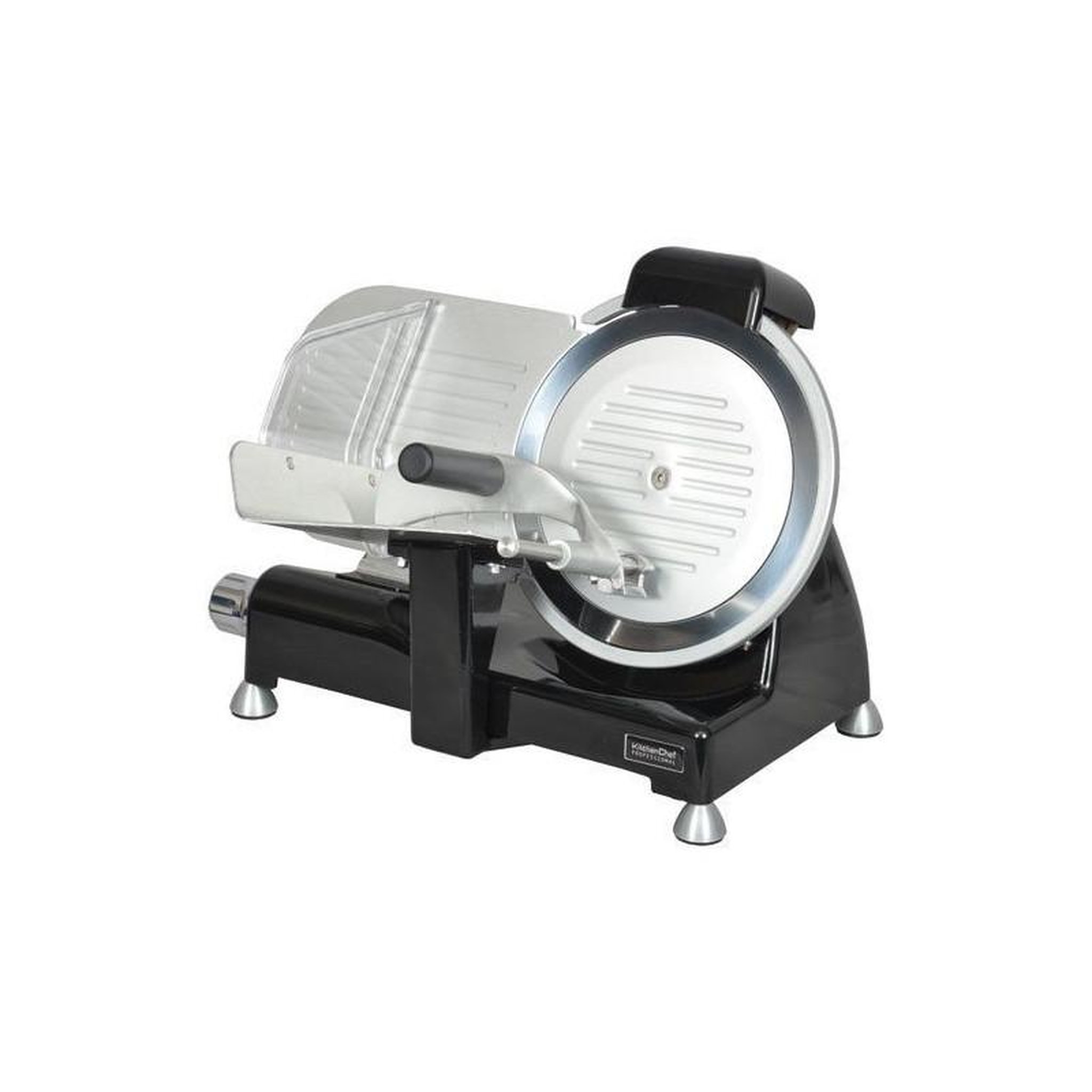 Voir la diapositive 2 : Kitchen chef Trancheuse électrique pro 140w 25,5cm - KCPTR250N