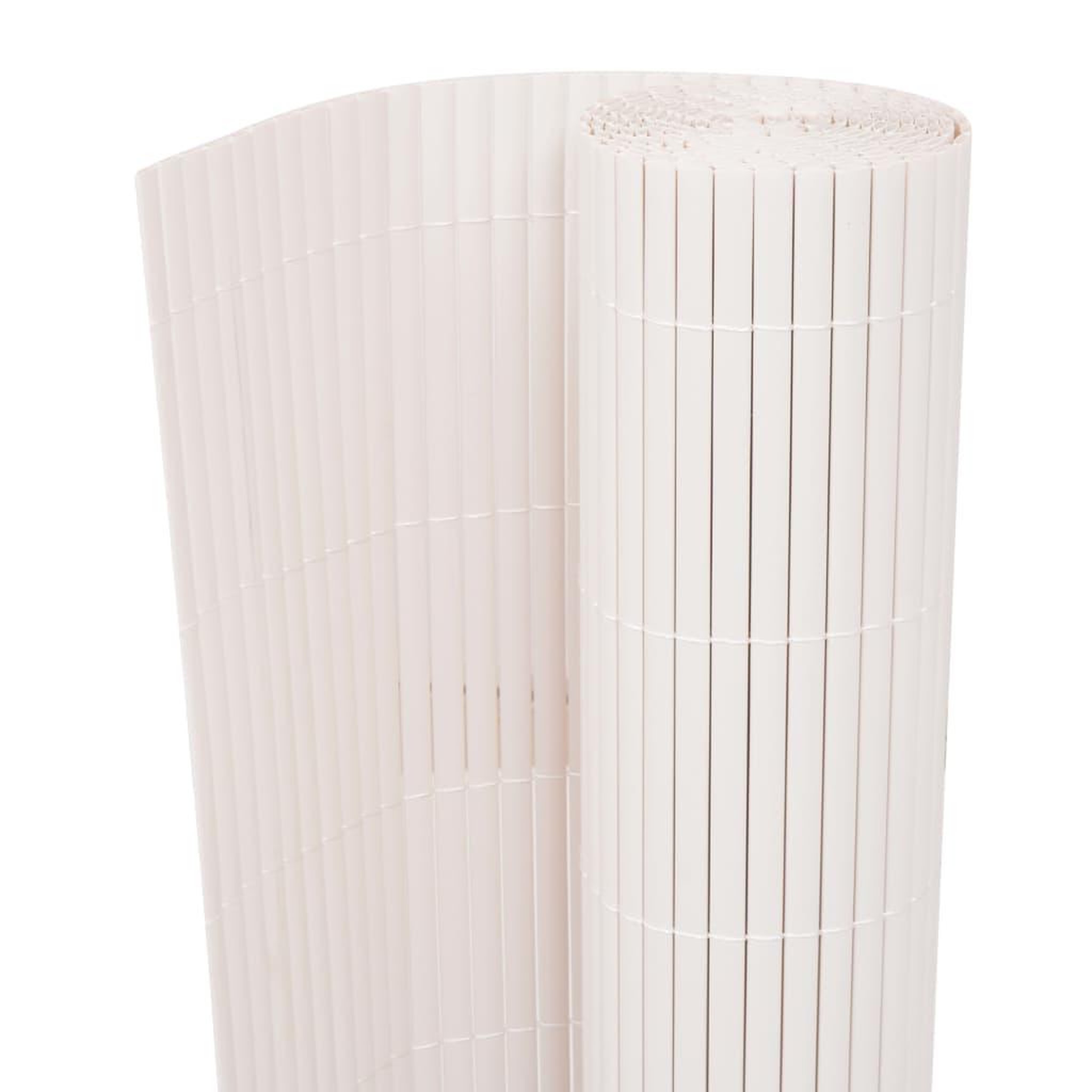 VIDAXL Cloture de jardin Double face 90 x 300 cm Blanc