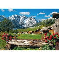 Puzzle 1000 pièces : Paysage de montagne dans les Dolomites - Cherry Pazzi  - Rue des Puzzles