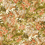 Voir la diapositive 2 : DUTCH WALLCOVERINGS DUTCH WALLCOVERINGS Papier peint floral Vert