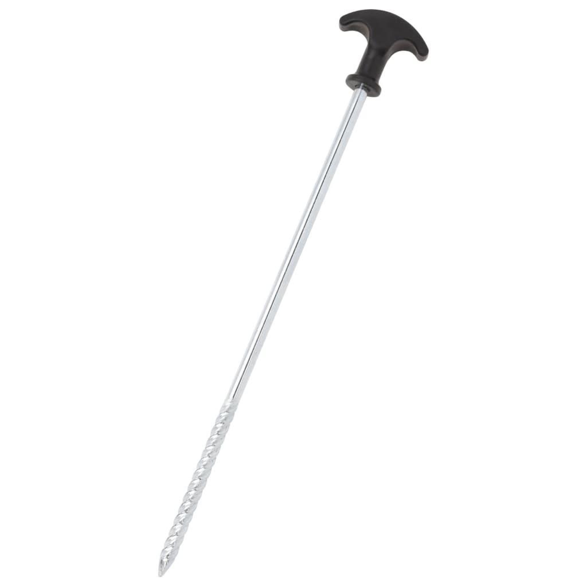 Voir la diapositive 2 : VIDAXL Piquets de tente 12 pcs 30 cm Ø7 mm acier galvanise