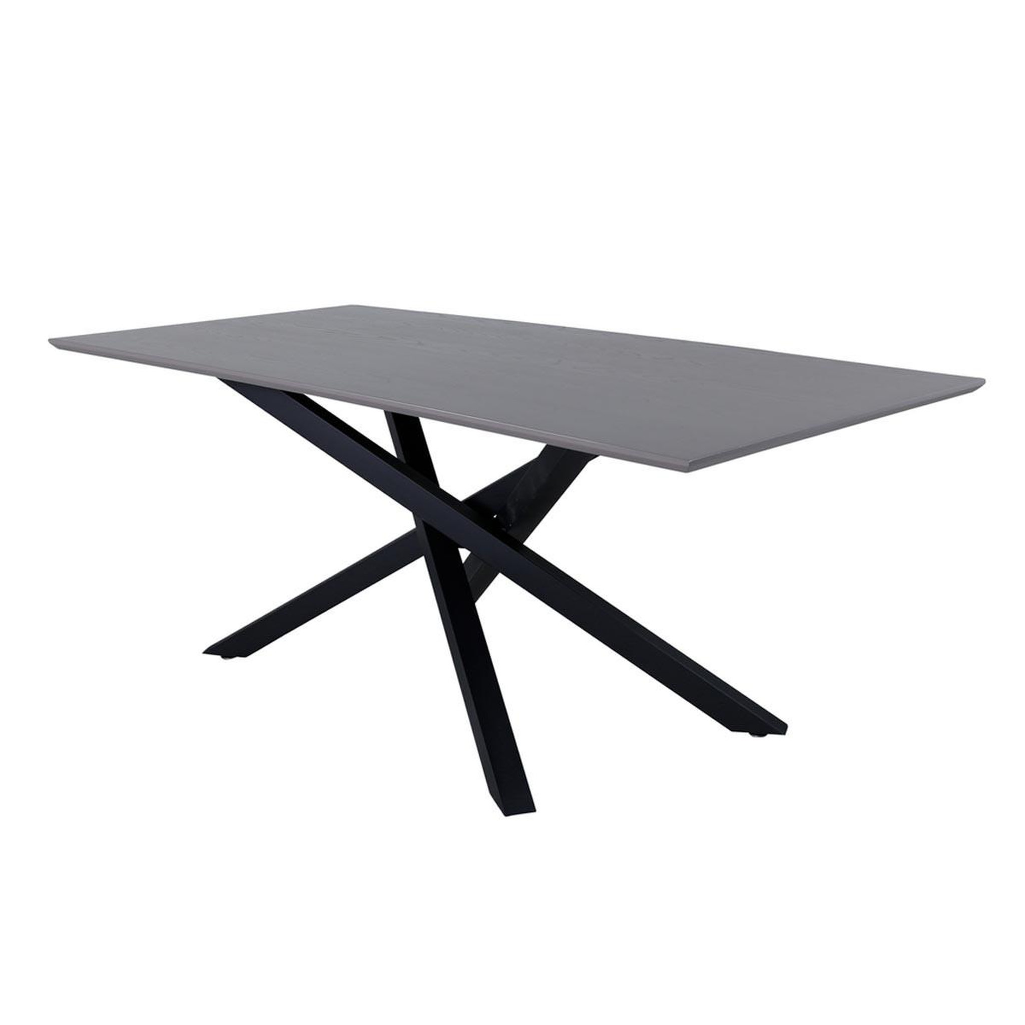 Paris Prix Table à manger  piazza  180cm gris & noir