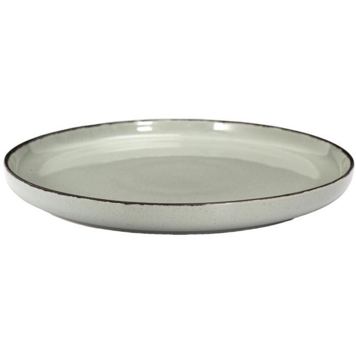 Paris Prix Service de Table 12 Pièces  Grès du Temps  27cm Vert