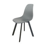 Ozalide Chaise de jardin moderne Ibis. Coloris disponibles : Rouge, Blanc, Marron