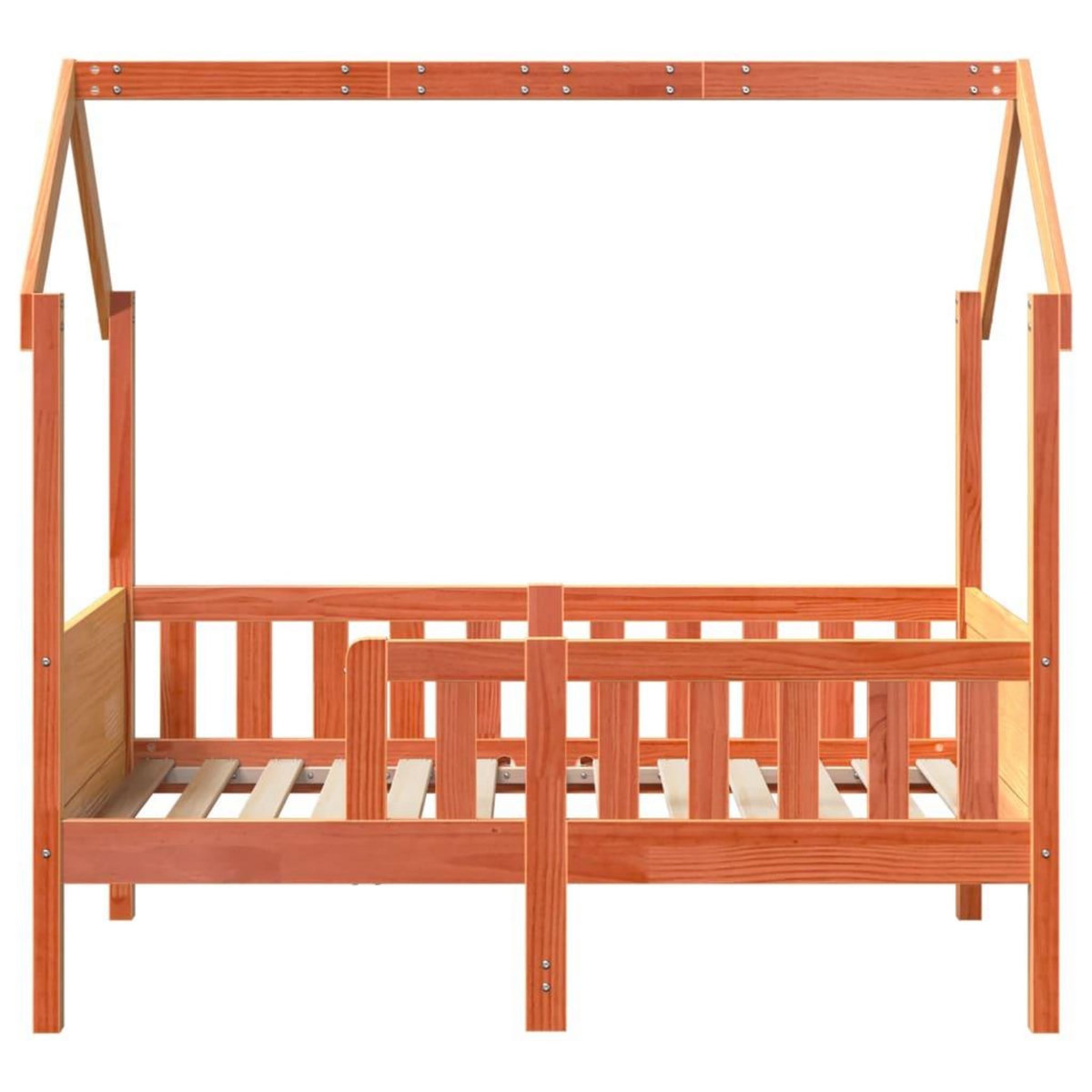 VIDAXL Cadre de lit d'enfants forme de maison sans matelas pin